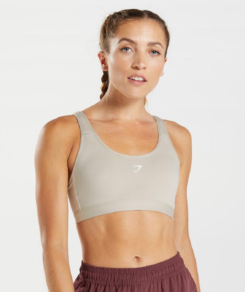 Sujetadores Deportivos Gymshark Fraction Mujer Grises | MX_4137HAP