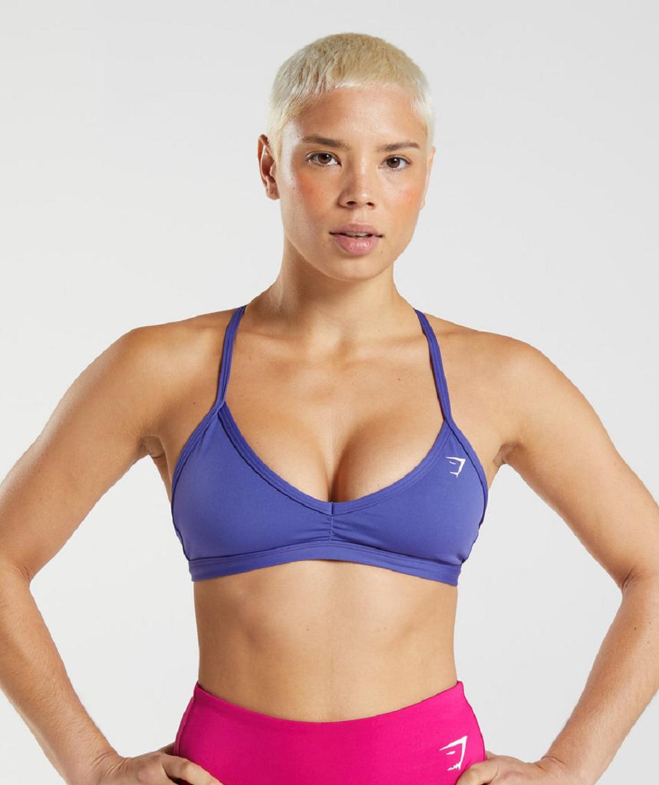 Sujetadores Deportivos Gymshark Minimal Mujer Morados | MX_4214HAP