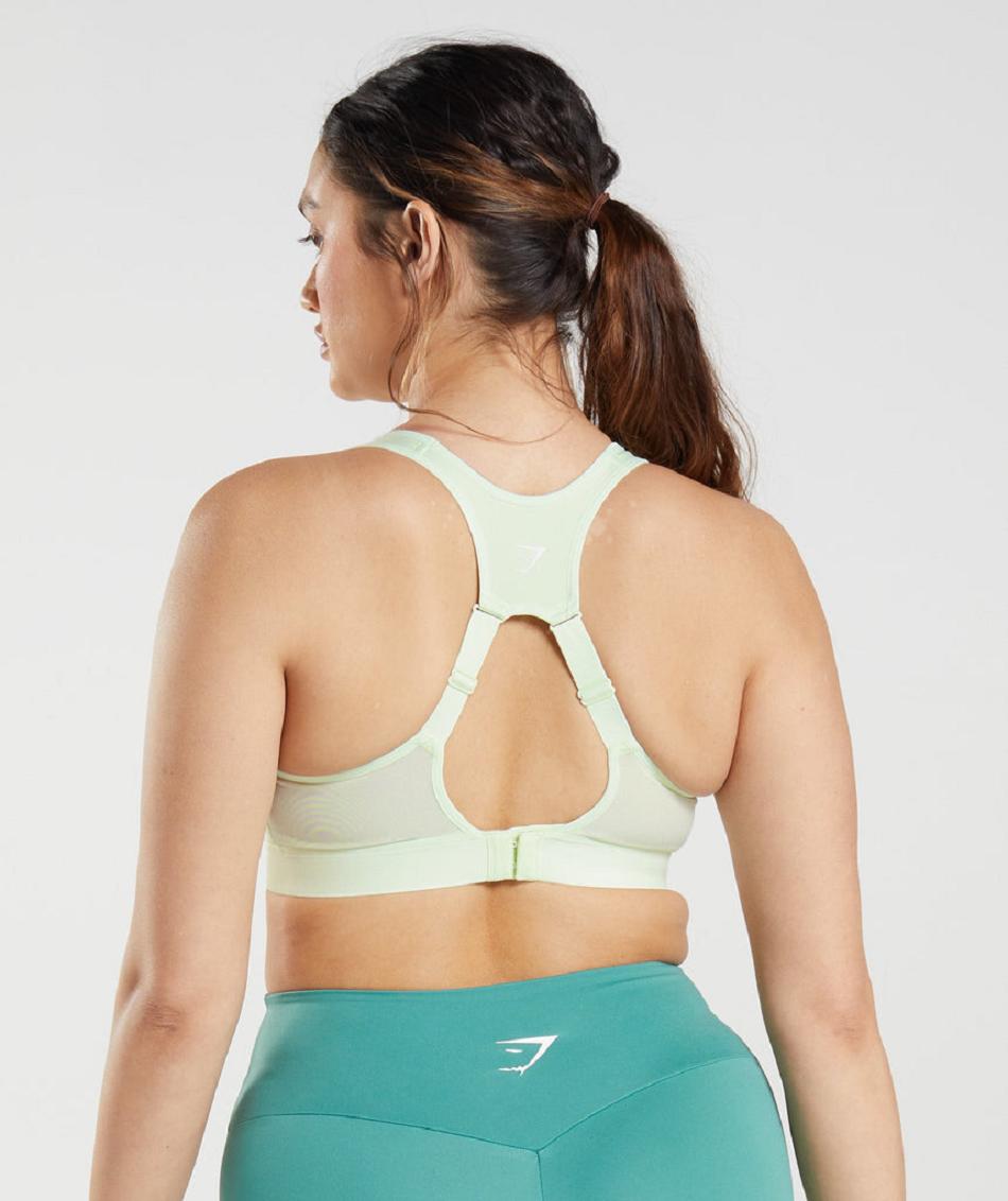 Sujetadores Deportivos Gymshark Open Back Mujer Verdes | MX_4180ILH