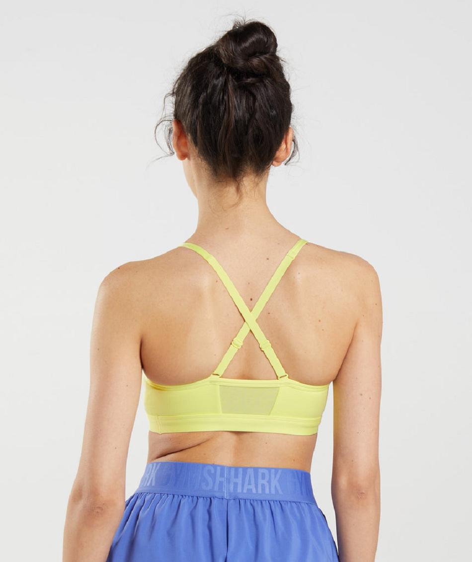 Sujetadores Deportivos Gymshark Ruched Entrenamiento Mujer Verdes | MX_4093BEX