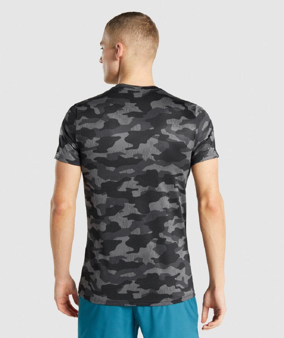 T Shirts Gymshark Arrival Hombre Grises | MX_3214HAP