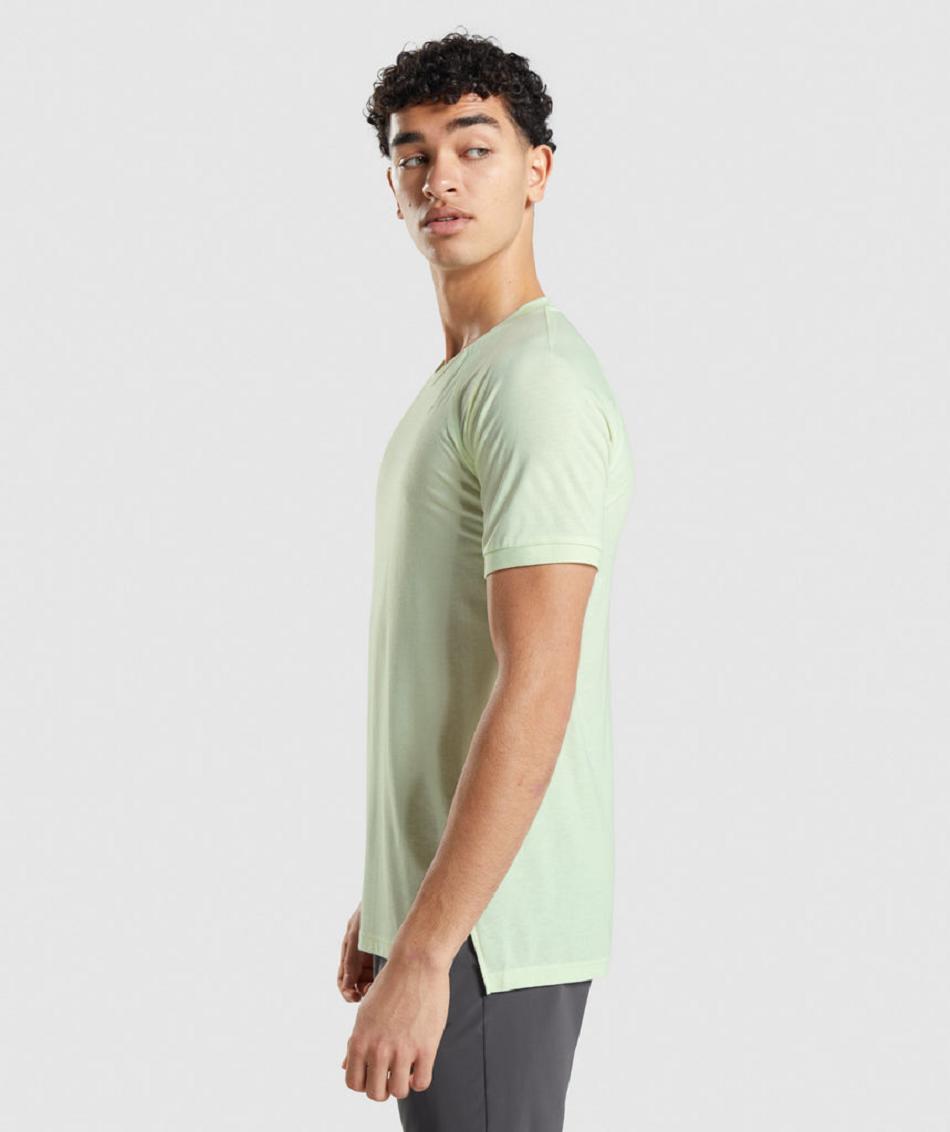 T Shirts Gymshark Studio Amplify Hombre Verdes | MX_3103XYU