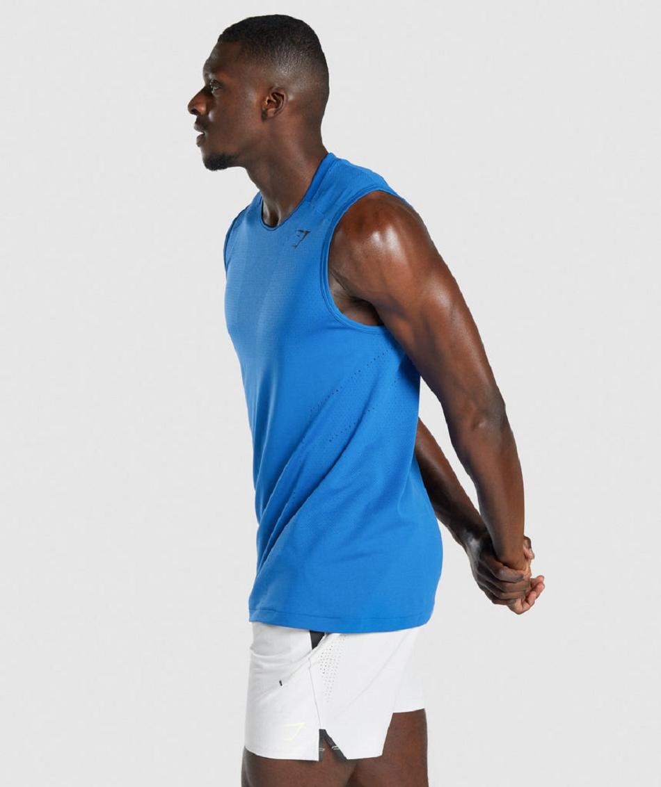 Tank Top Gymshark Apex Hombre Azules | MX_3048AHK