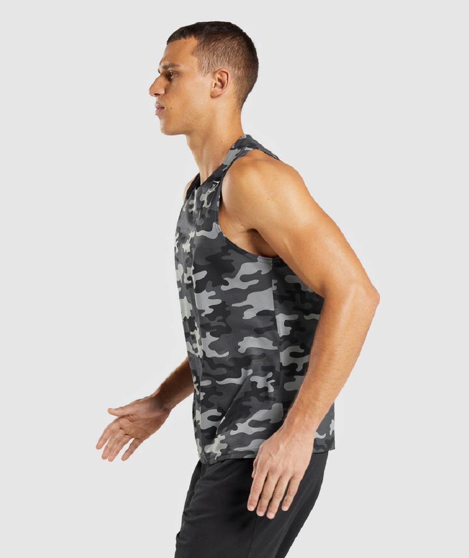 Tank Top Gymshark Arrival Hombre Grises | MX_3019ILH