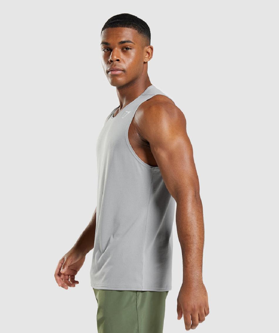 Tank Top Gymshark Arrival Hombre Grises | MX_3042TCE