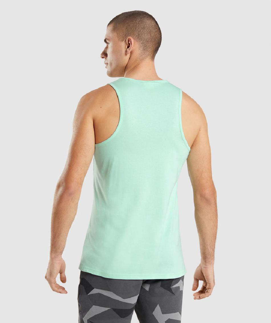 Tank Top Gymshark Critical Hombre Azules | MX_2991BEX