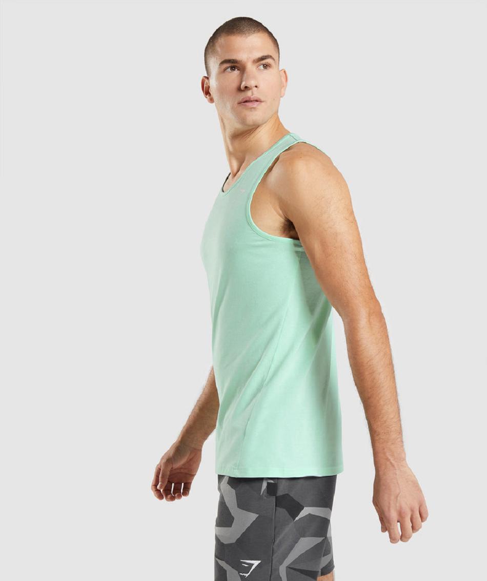 Tank Top Gymshark Critical Hombre Azules | MX_2991BEX