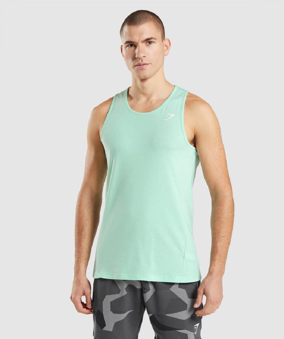 Tank Top Gymshark Critical Hombre Azules | MX_2991BEX